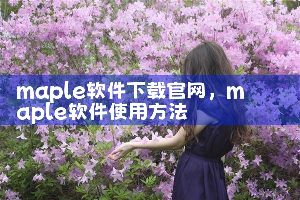 maple软件下载官网